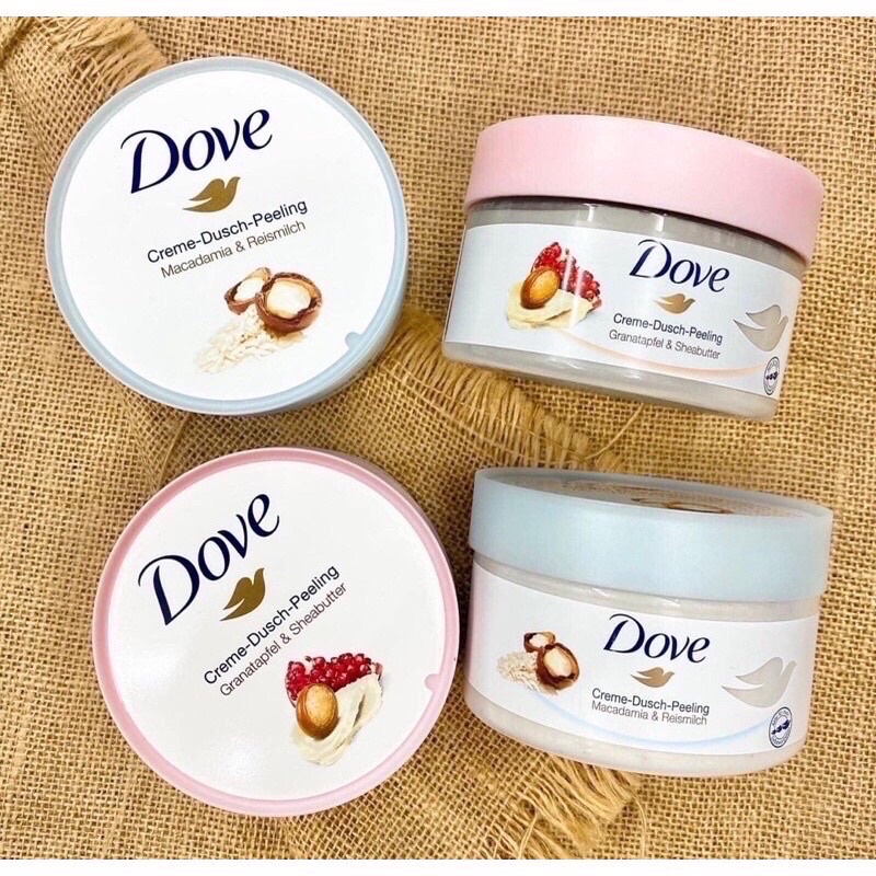 Tẩy tế bào chết toàn thân dove exfoliating body polish 289gr