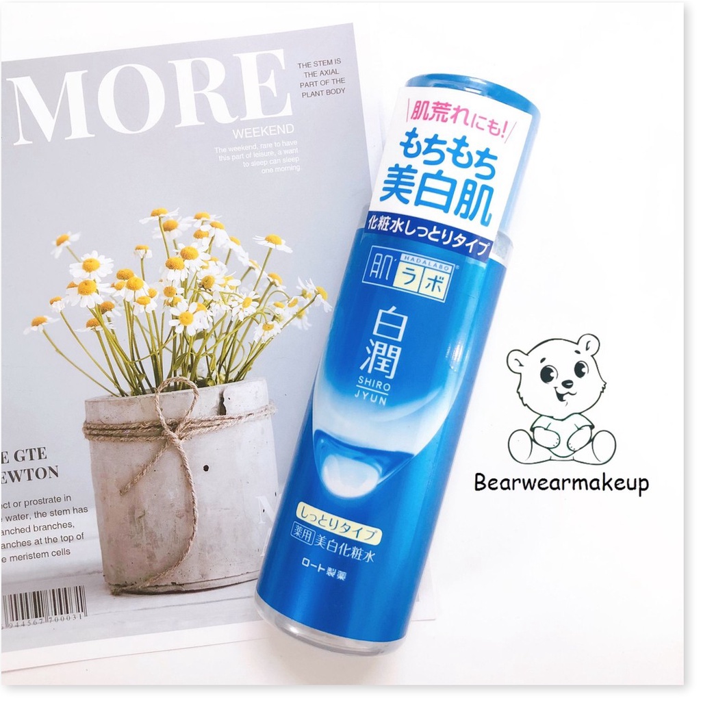 Nước hoa hồng Hada Labo Whitening Lotion Nhật Bản 170ml