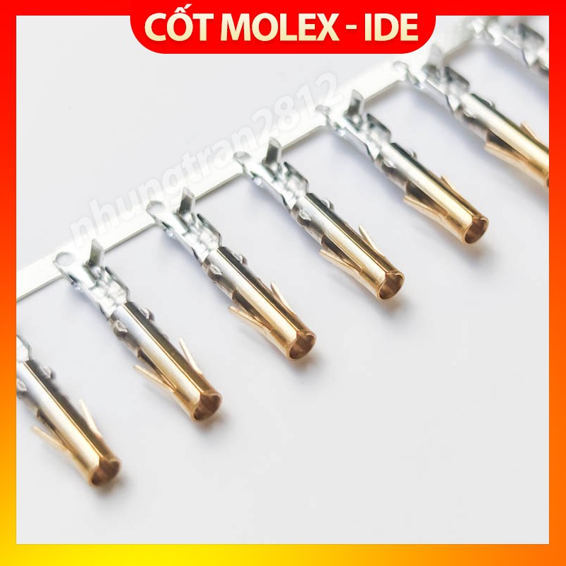 Đầu cốt JMT Molex - IDE mạ vàng - đầu cos Molex IDE