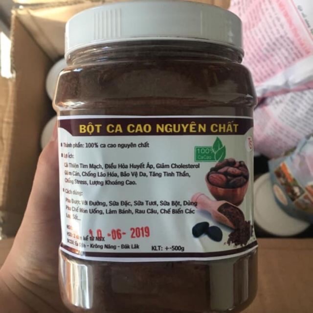 1 HỘP BỘT CA CAO DAKLAK NGUYÊN CHẤT Loại Thượng hạng | BigBuy360 - bigbuy360.vn