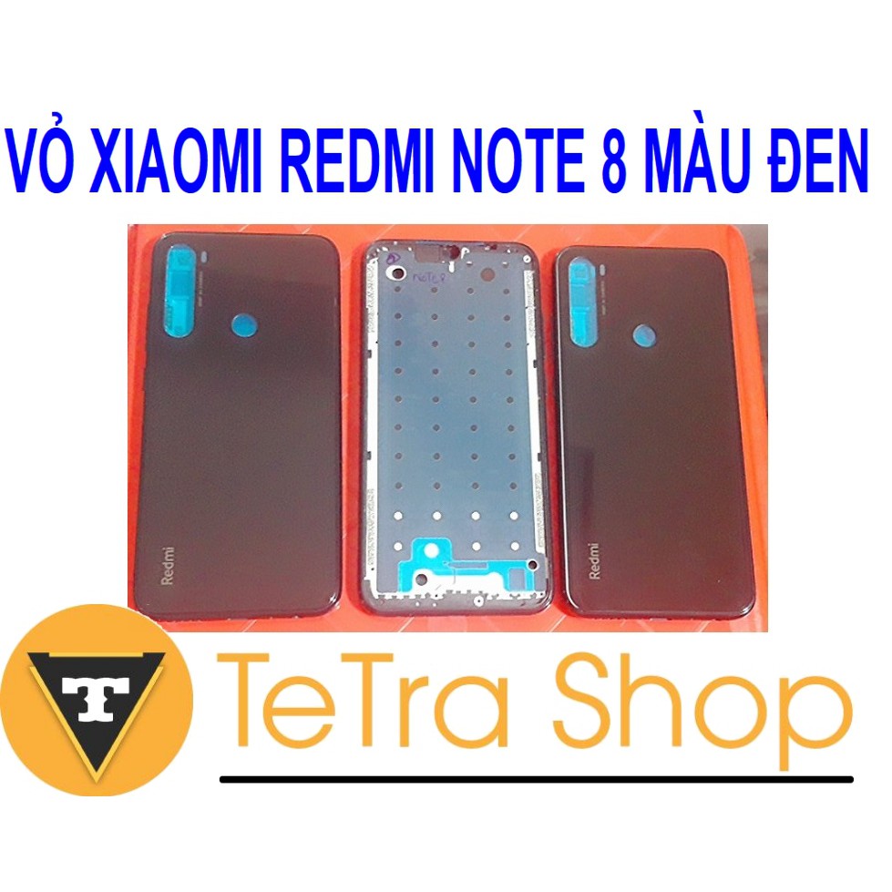 VỎ XIAOMI REDMI NOTE 8 MÀU ĐEN