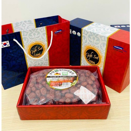 TÁO ĐỎ SAMSUNG LOẠI HỘP QUÀ 1KG (MẪU GIFTSET)
