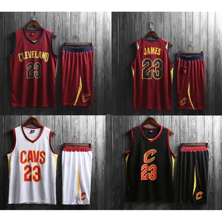 Bộ Đồ Thể Thao Bóng Rổ NBA Cleveland Cavaliers 23 LeBron James Thời Trang Mùa Hè Dành Cho Nam