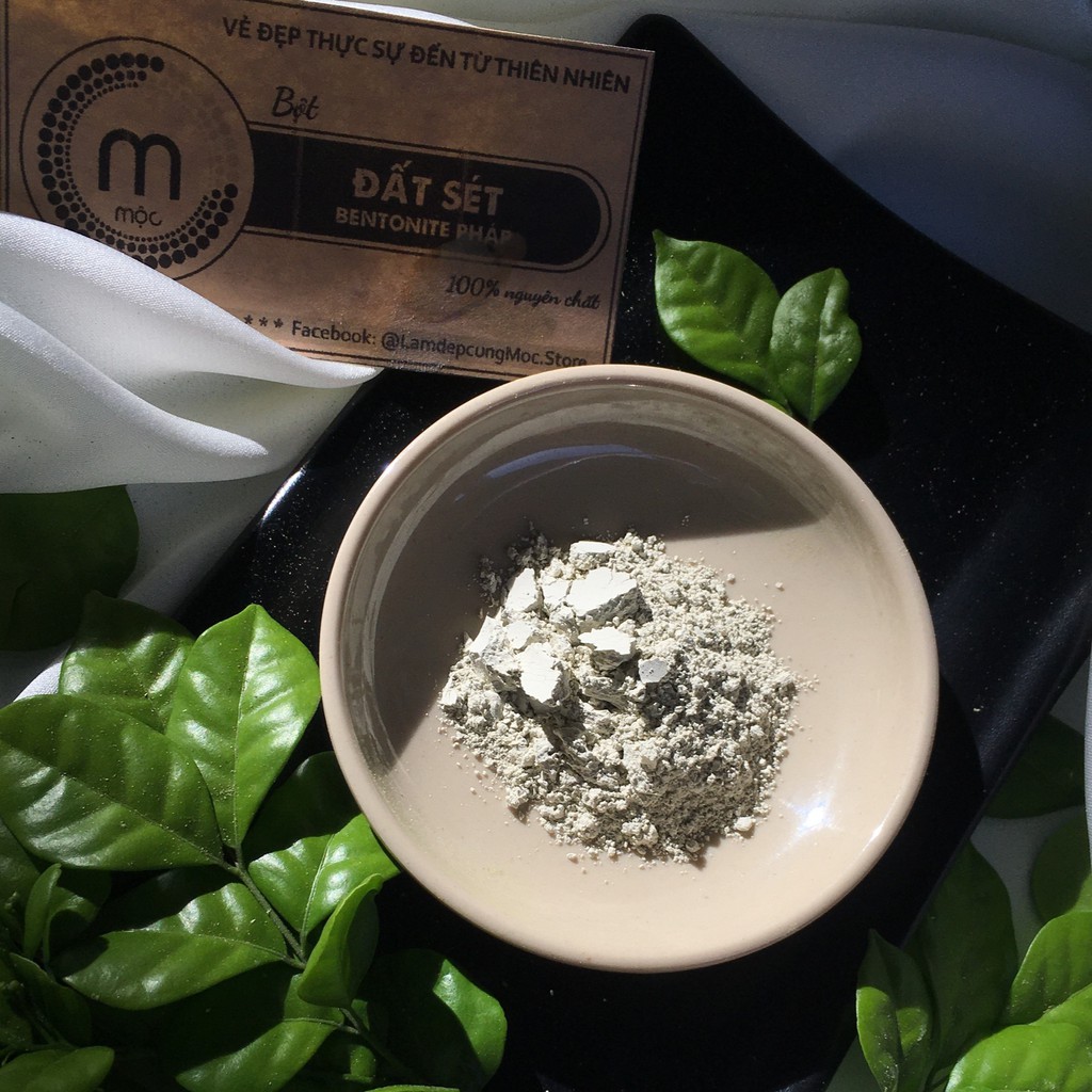 Bột Đất Sét Bentonite Pháp đắp mặt nạ nguyên chất từ thiên nhiên 100ml handmade | BigBuy360 - bigbuy360.vn