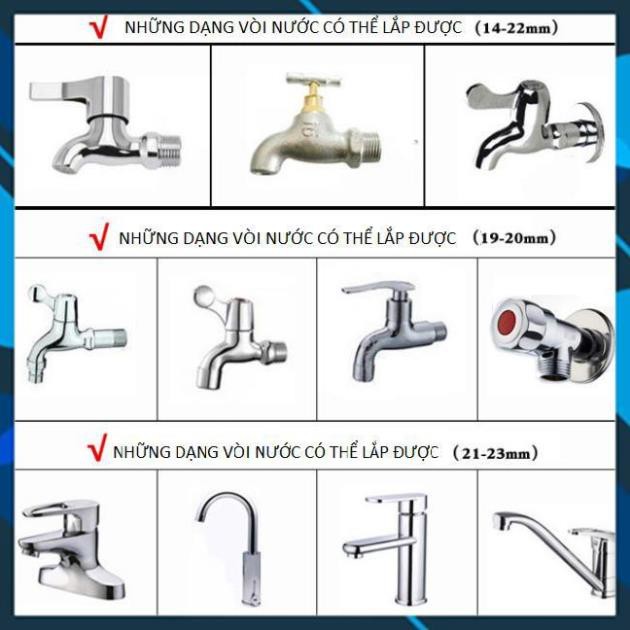 Bộ dây vòi bơm nước rửa xe, tưới cây❤️ ✔, tăng áp 3 lần, loại 3m, 5m 206319P cút sập,nối vàng+ 🎁 mở chai [SKM]