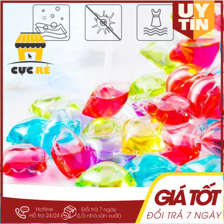 Hộp 30 Viên Giặt Xả Quần Áo Cao Cấp