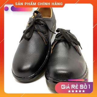 Giầy đốc, giầy đốc da sần đế sừng siêu bền Tomshoes da bò thật -V1
