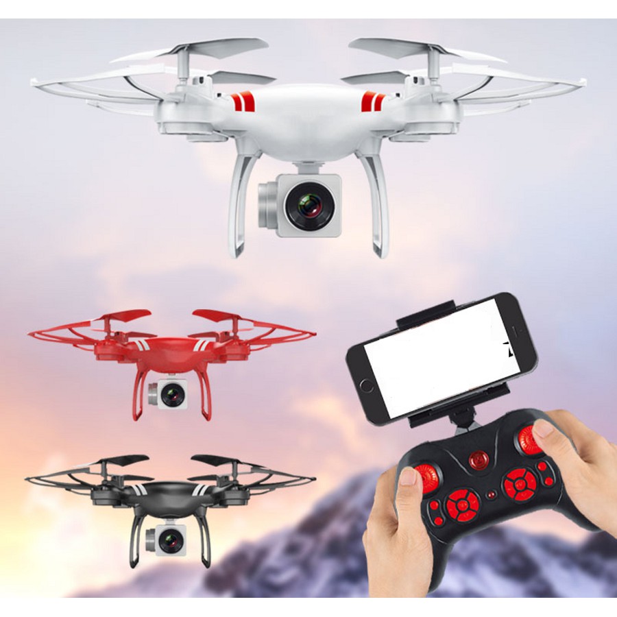 Flycam Máy Bay Không Người Lái RCTOWN HJ14W, Máy Ảnh Đồ Chơi Quà Tặng UAV Pixel 200W Chụp Ảnh Trên Không Wi-Fi
