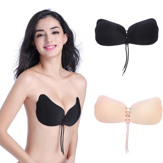 Áo ngực không dây màu trơn kiểu cánh bướm ẩn trong áo cho nữ