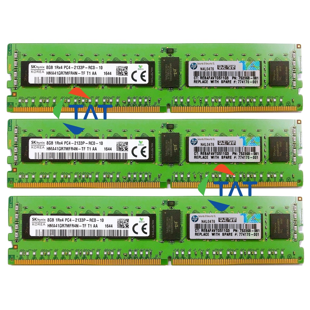 Ram Server ECC Registered Hynix 8GB DDR4 2133MHz Chính Hãng - Bảo hành 36 tháng
