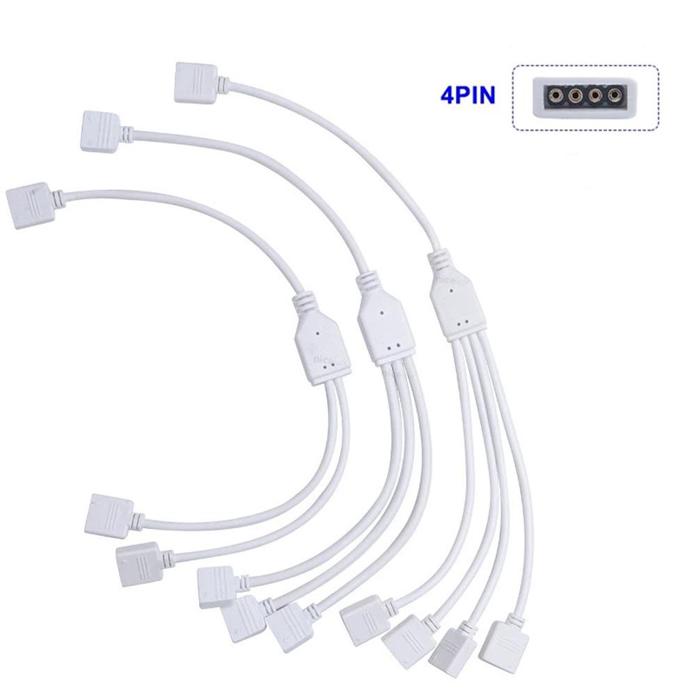 Đầu Nối Dây Đèn LED RGB AUGUSTINA 4Pin Cho Kết Nối Female 5050 3528 RGB