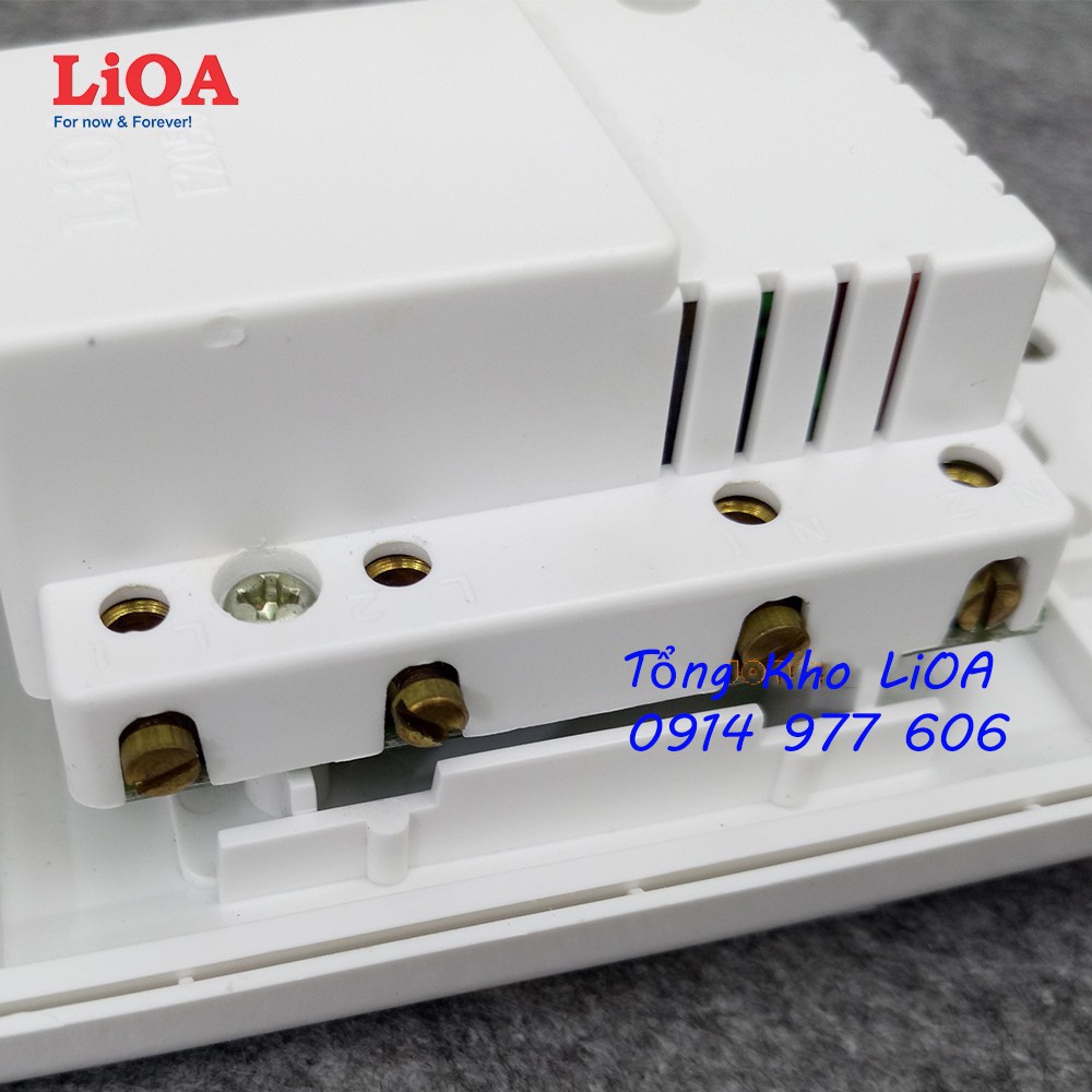 💥Giá Sỉ💥 Bộ công tắc ngắt điện dùng chìa khóa thẻ LiOA 30A - Dùng cho nhà nghỉ, khách sạn