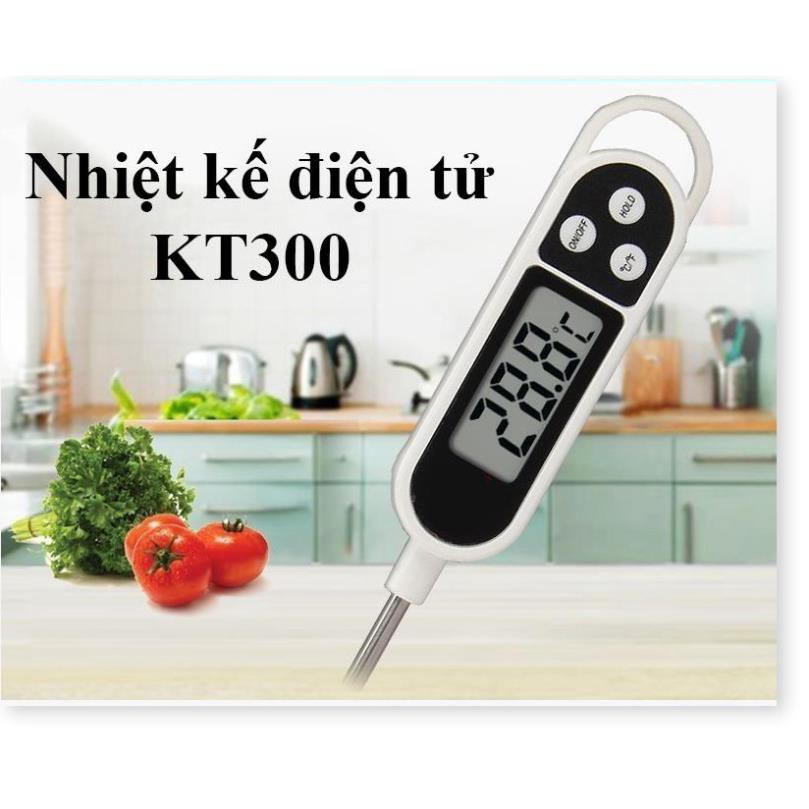 ⭐ Giá rẻ hủy diệt ⭐  Nhiệt kế đo nước tiện dụng, Máy đo nhiệt độ nước pha sữa  Que Đo Nhiệt Độ Thực Phẩm KT300 ⭐Freeship