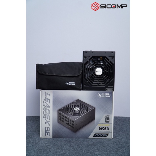 Nguồn Super Flower Leadex Platinum SE 1000W - 80 Plus Platinum, Full Modular, new, bh 5 năm