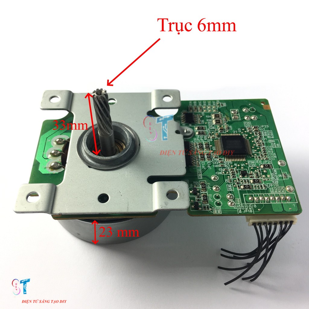 Động Cơ Nidec Servo không chổi than 12V 50W