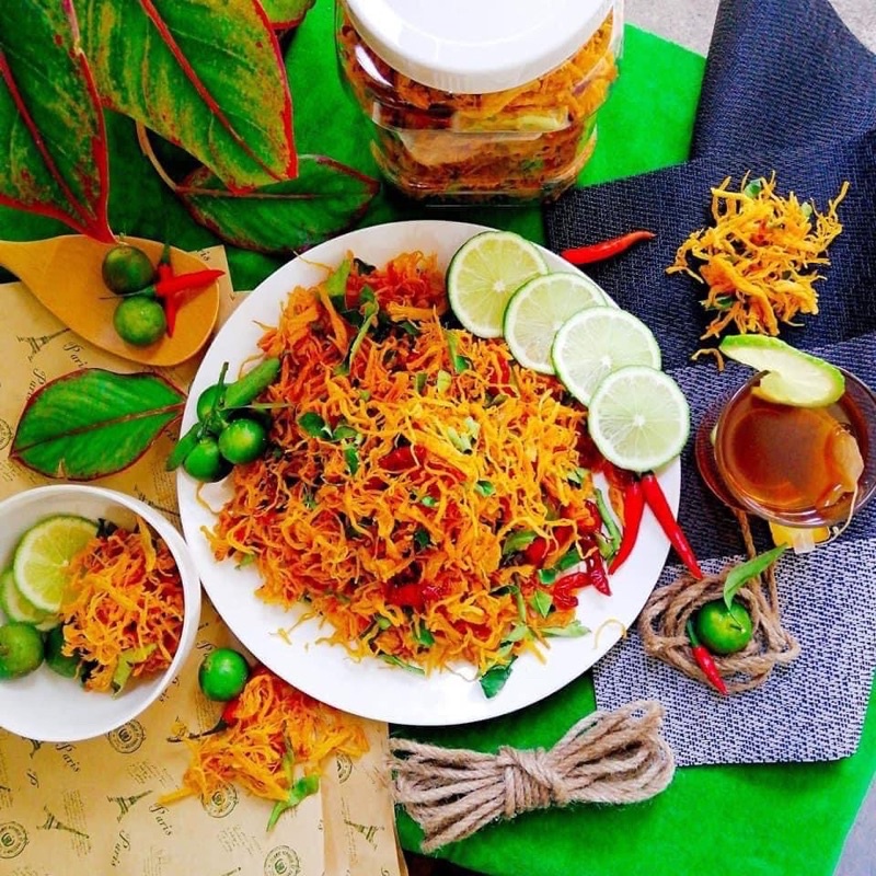 KHÔ GÀ LÁ CHANH LOẠI I THƠM NGON HẢO HẠNG | BigBuy360 - bigbuy360.vn