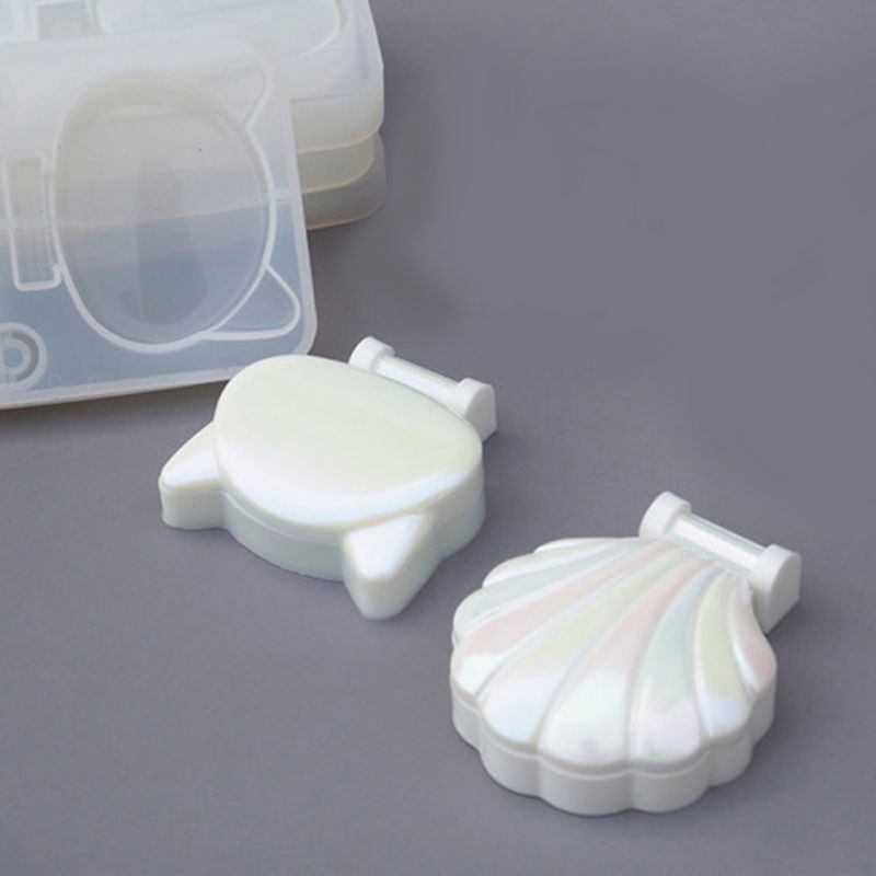 Khuôn Silicone Làm Mặt Kính Hình Mèo Đáng Yêu