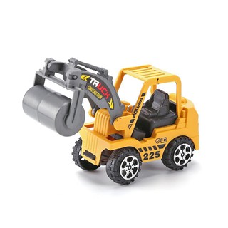 Set 6 xe đào đất xúc đất mini đồ chơi đẹp mắt