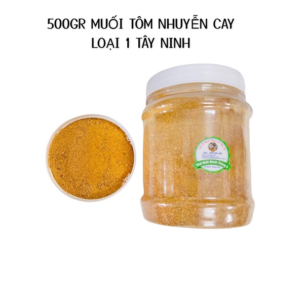 Nửa kí Muối Nhuyễn loại ngon siêu cay chính gốc Tây Ninh