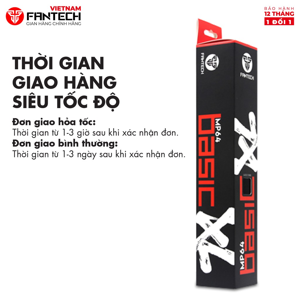 [Mã BMLTA50 giảm 10% đơn 150K] Đế lót di chuột tốc độ cao - Fantech MP64