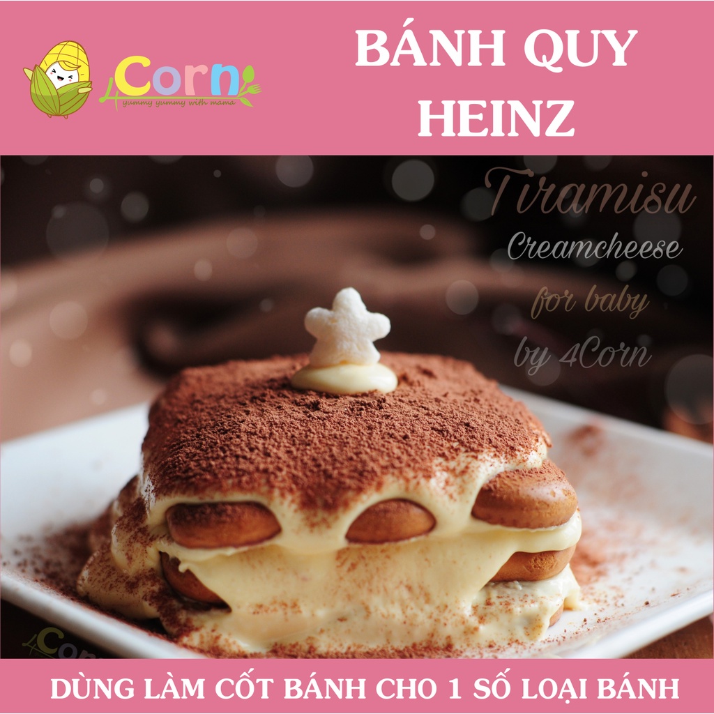 Bánh quy ăn dặm Heinz - Cho bé 7m+