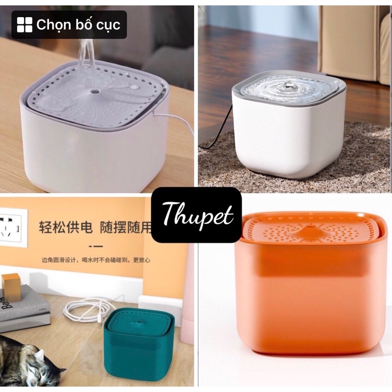 Máy phun nước cho chó mèo