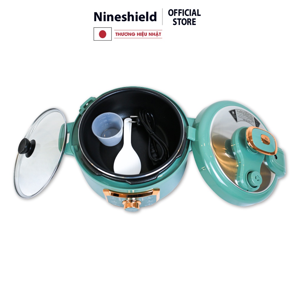 Nồi Áp Suất Điện Đa Năng Bản ĐIện Tử Nineshield KB618-KB818