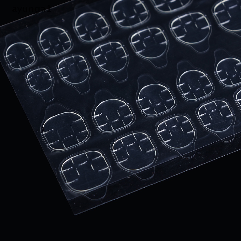 [ayunga1] 240pcs Adhesive Tape Glue Nails Sticker Acrylic DIY Double Sided False Nail Tool [new]