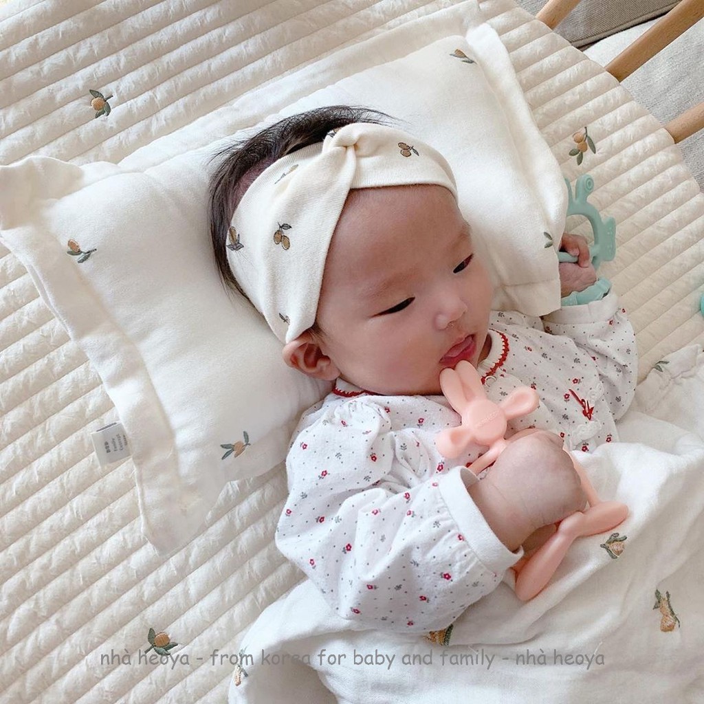 GỐI XÔ CHỐNG BẸT ĐẦU DOTTODOT MALOLOTTE HÀN QUỐC