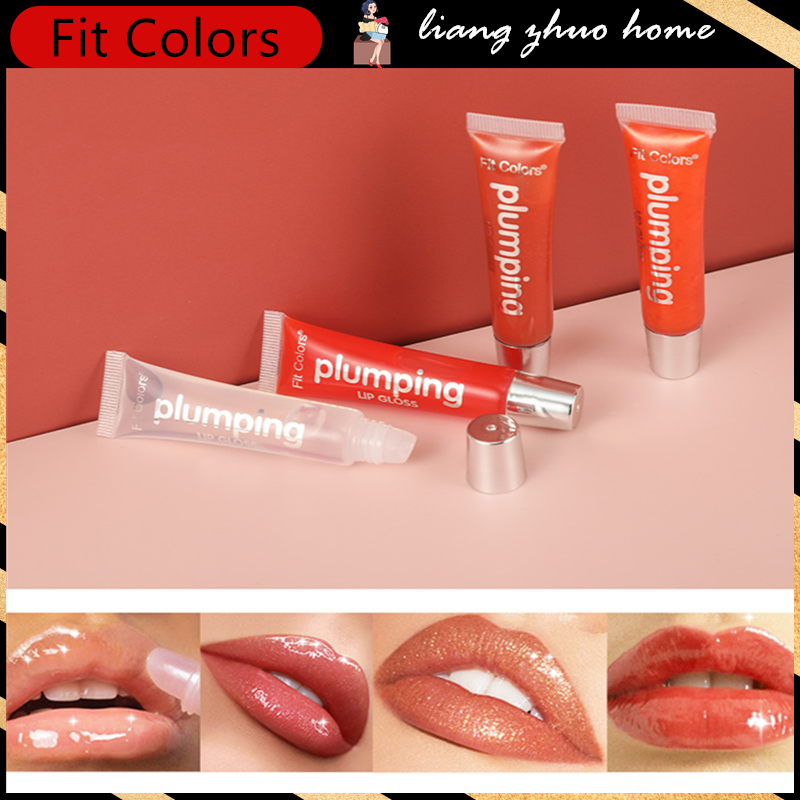 (Hàng Mới Về) Son Bóng Dưỡng Ẩm Làm Đầy Đặn Môi 8 Màu Tùy Chọn