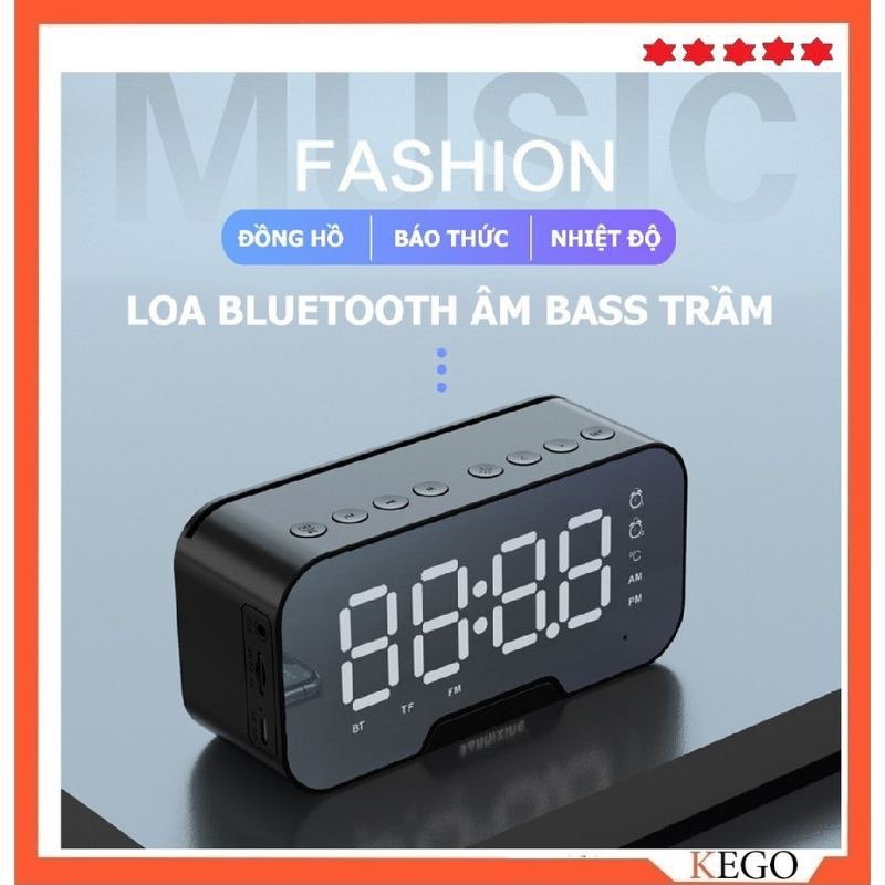 Loa Bluetooth - Đồng Hồ Led Gương Hot 2019 chính hãng AEC model BT 501