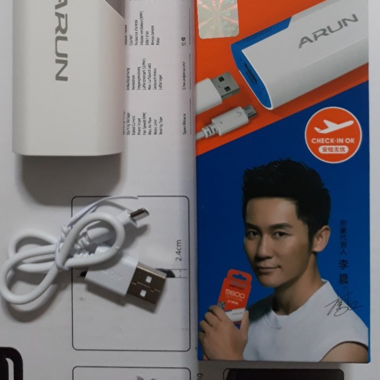  Sạc dự Phòng Arun 5600 mah chính hãng