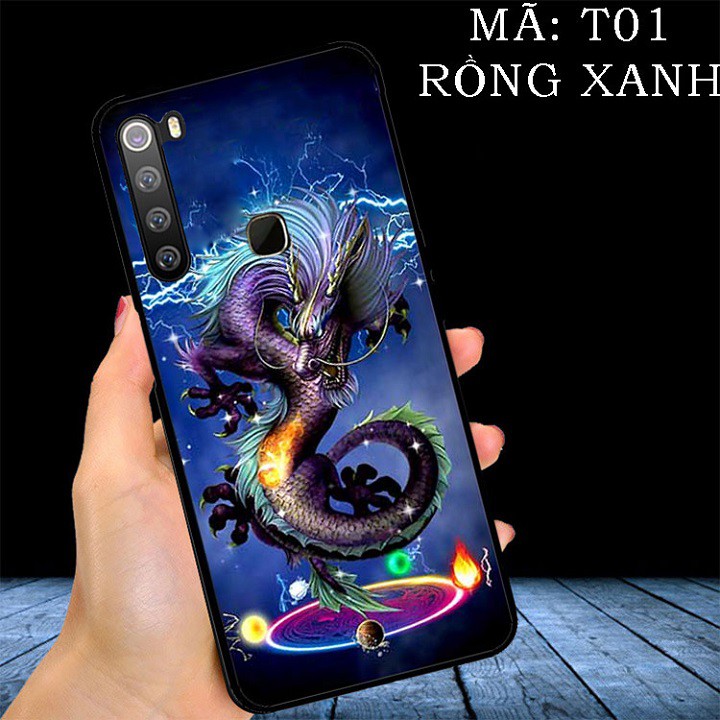 Ốp lưng Xiaomi Redmi Note 8 ốp điện th0ại mặt lưng kính KÍNH IN HÌNH chống trầy xước, đẹp, cao cấp