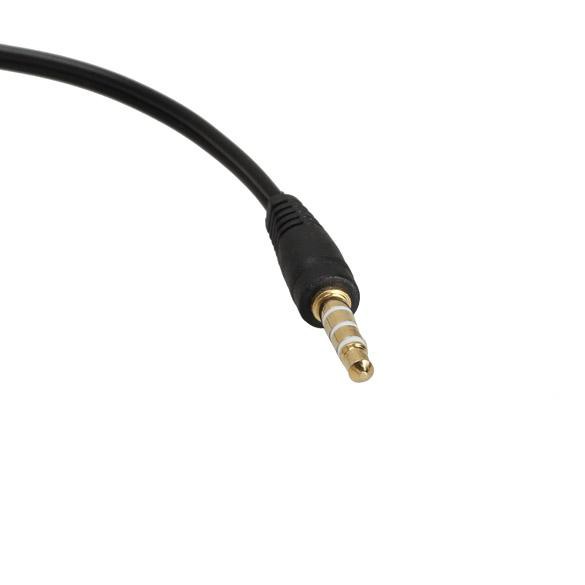 Dây Cáp Âm Thanh Chia 2 Đầu Jack 3.5mm