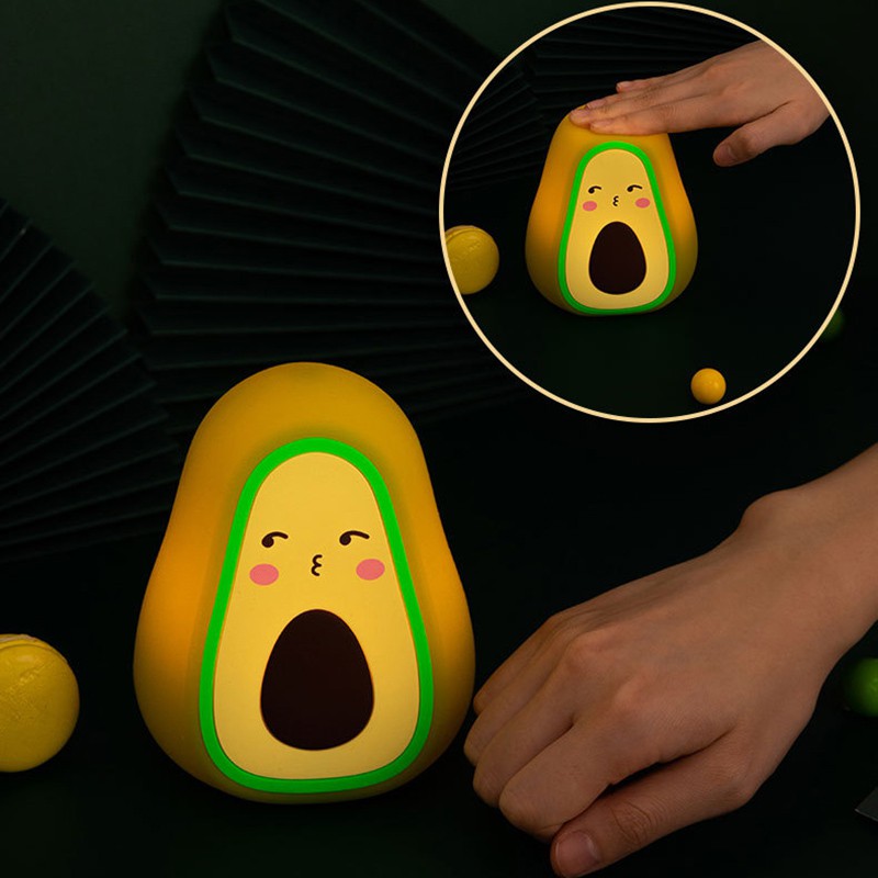 Fnelse Avocado Bed Lamps Silicone