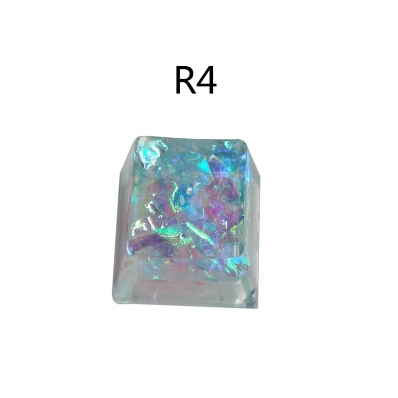 Nút Bàn Phím Cơ Oem R4 Bằng Nhựa Resin Màu Rgb Trong Mờ
