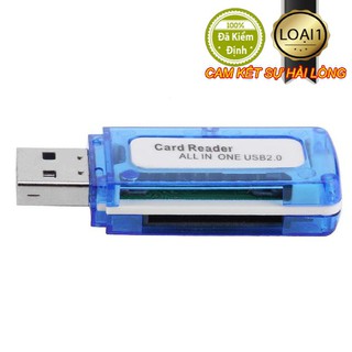[Linh Kiện]Reader All In One 2.0 Trong Suốt Homegreen loại tốt