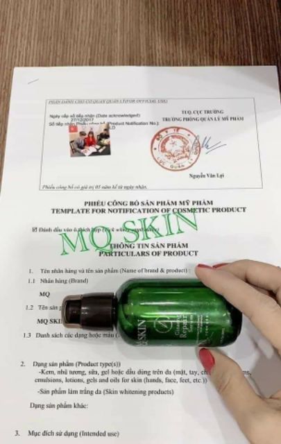 Serum Nhân Sâm Tái Tạo Da MQ Skin ( Chuẩn Hàng Công Ty ) | BigBuy360 - bigbuy360.vn