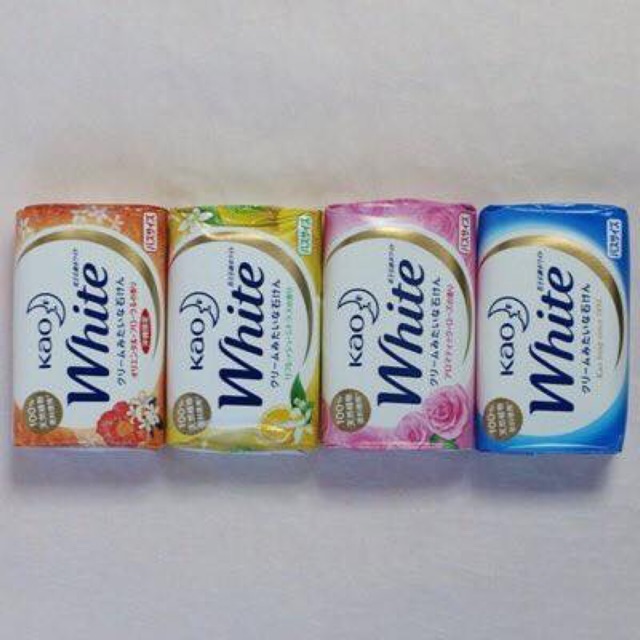 Bánh xà phòng Kao white