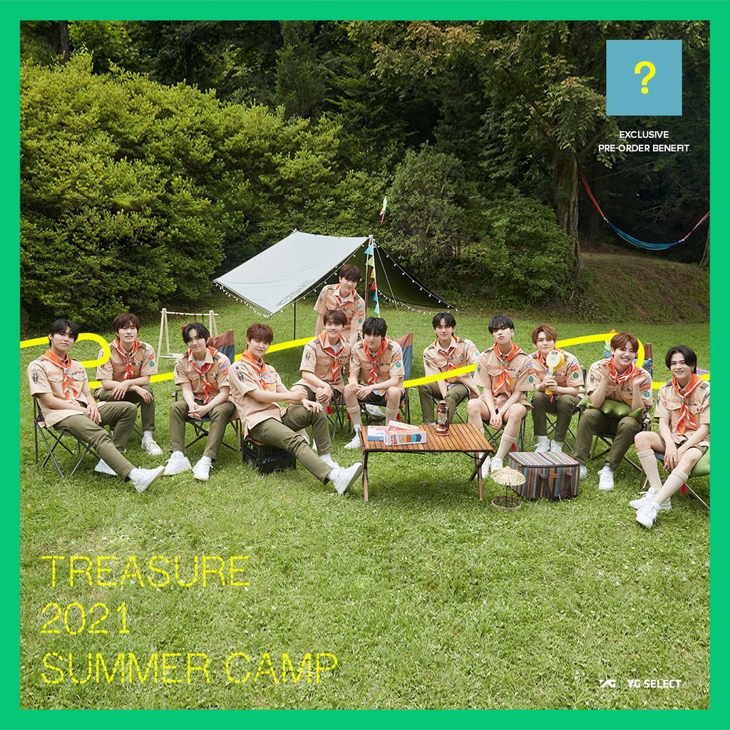 TREASURE | Summer camp - Bán tách lẻ (bộ ảnh thần tượng)