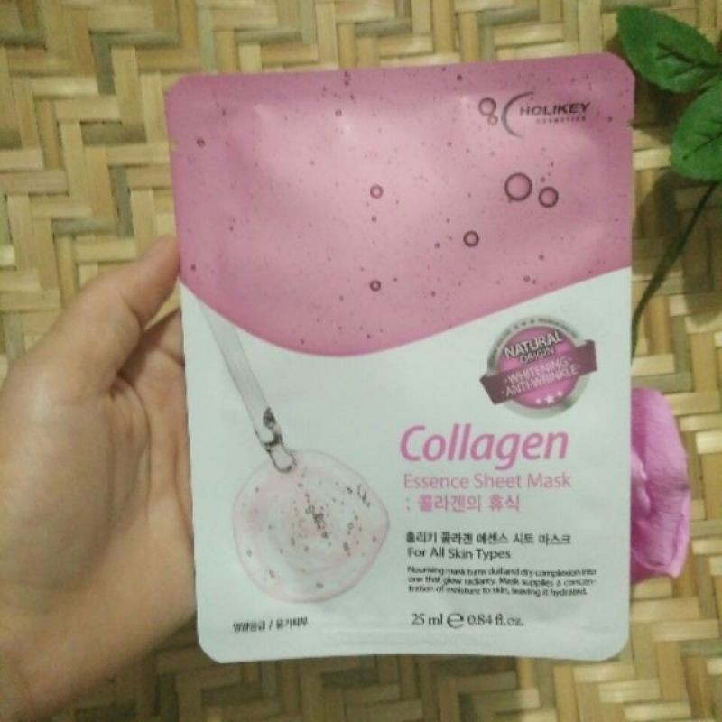 Mặt Nạ Holikey Collagen Essence Sheet Mask Dưỡng Ẩm 25ml