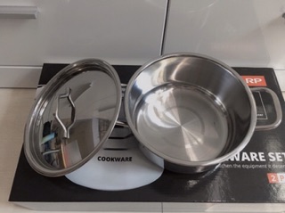 BỘ NỒI VÀ CHẢO  INOX PR-J03