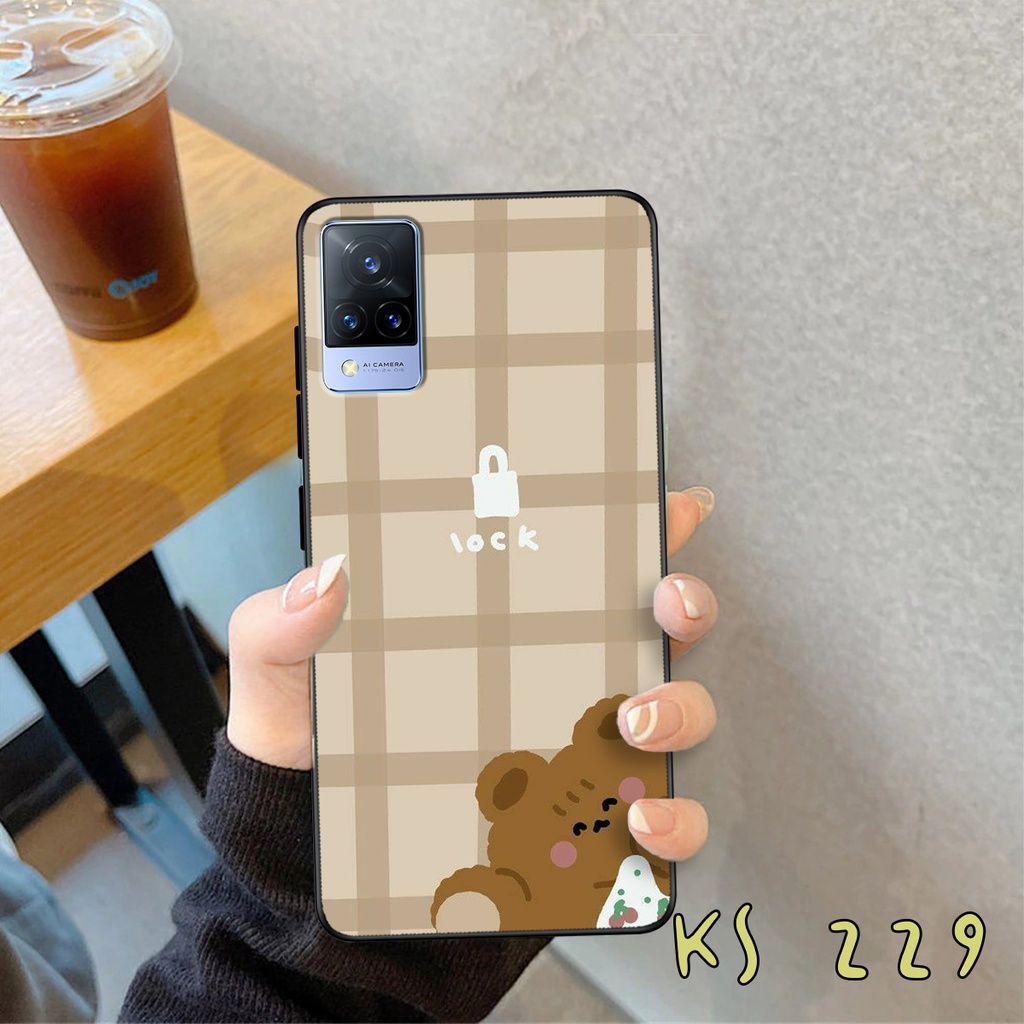 Ốp lưng Vivo V20 - Vivo V20e - Vivo V21 - Ốp in hình gấu bear ngộ nghĩnh
