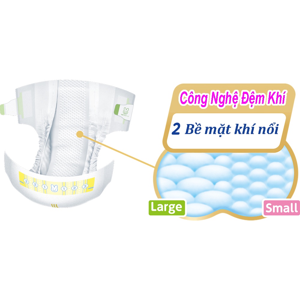 Bỉm dán, tã quần Merries cho bé sơ sinh từ 0M+ đủ size NB96/S88/M68/L58/XL44 HolaKids