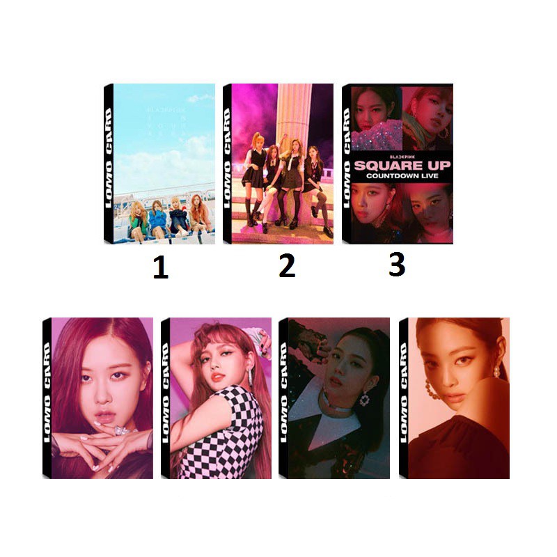 Black Pink - Hộp 30 lomo Blackpink và thành viên