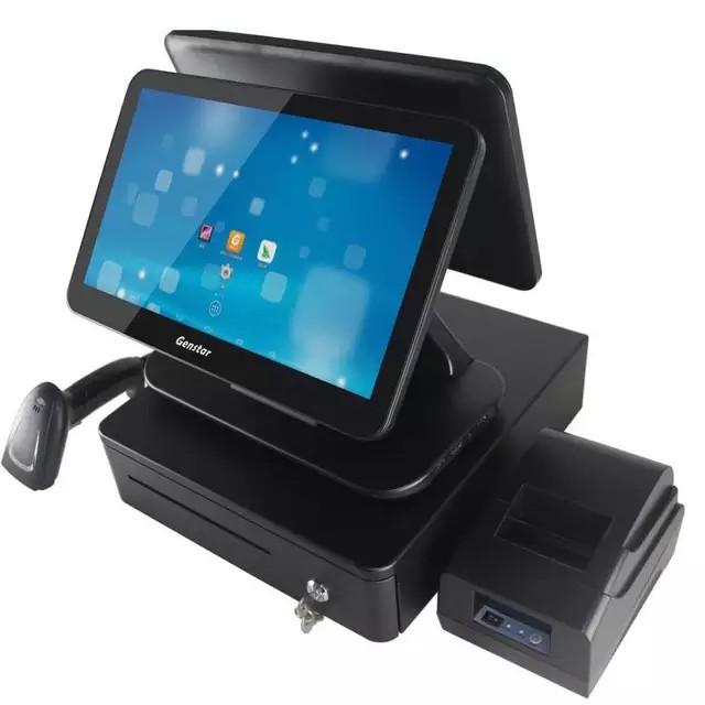 COMBO TRỌN BỘ MÁY BÁN HÀNG NAKAPOS 2828 BLACK