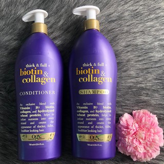 DẦU GỘI - XẢ BIOTIN 750ML - MỸ