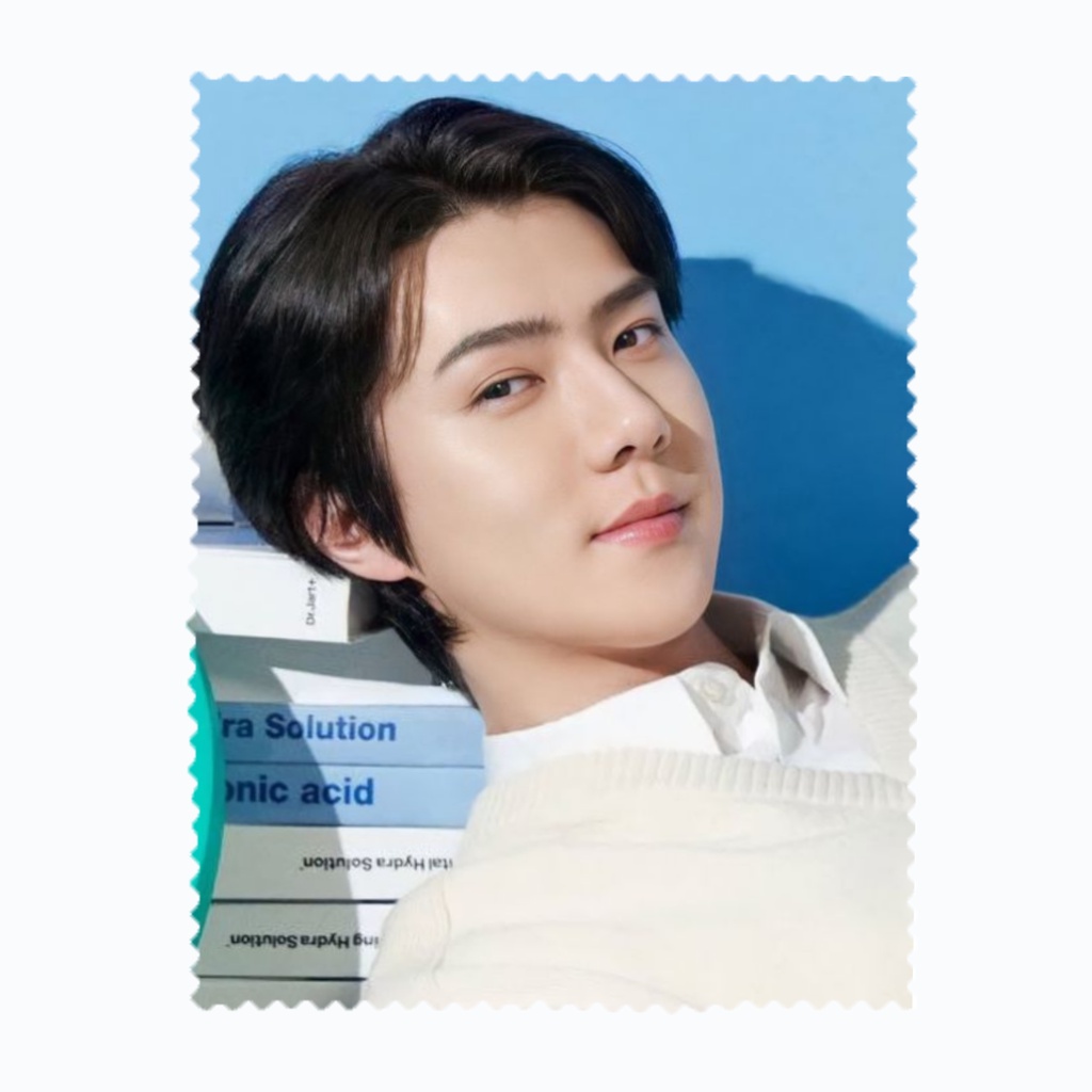 Vải lau kính Microfiber Ca sĩ Hàn Quốc K-POP Star Sehun Oh Se Hun