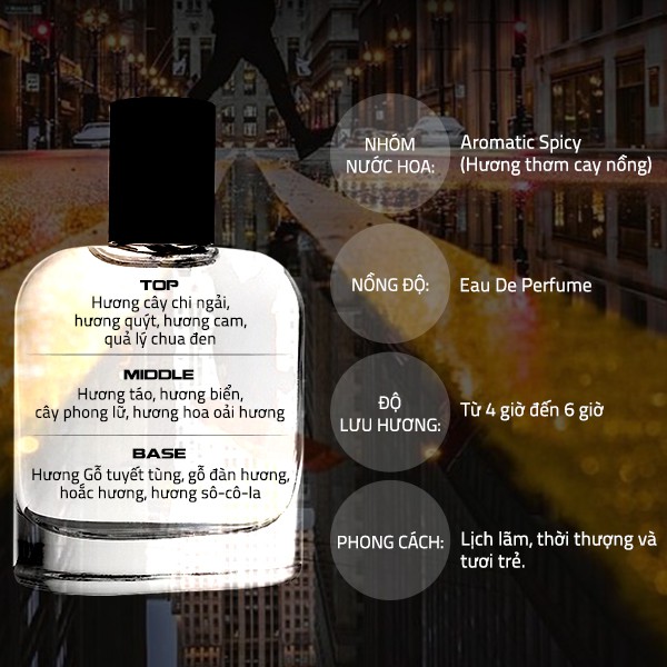 [Mã LTP50 giảm 50000 đơn 150000] Nước hoa nam Gota Urban 100ml chính hãng | BigBuy360 - bigbuy360.vn