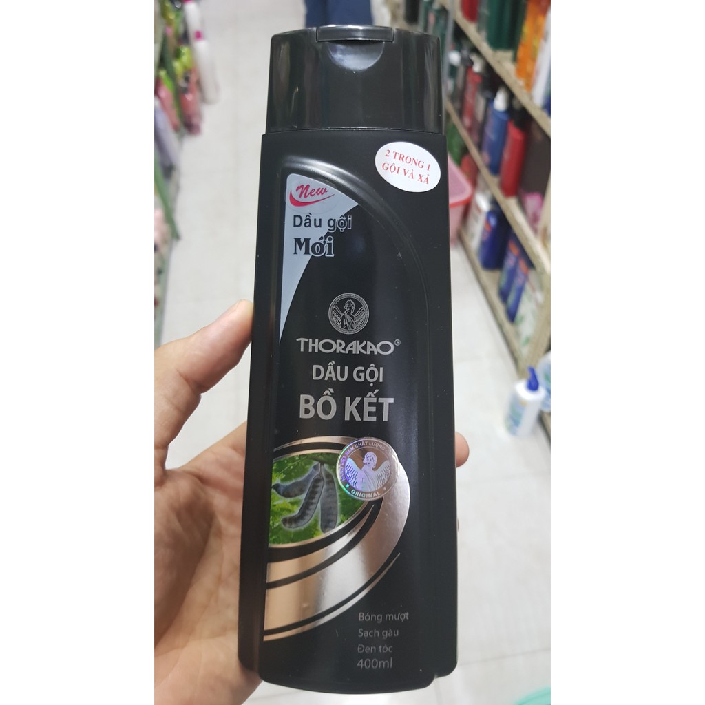 Dầu Gội Bồ Kết thorakao (Mới) 400ml